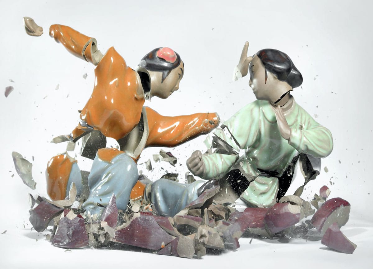Chinese figurines German photography